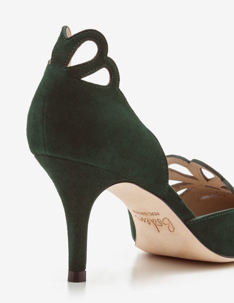 Eloise Schuhe Mit Mittelhohem Absatz - Waldgrün Eloise Schuhe Mit Mittelhohem Absatz - Waldgrün