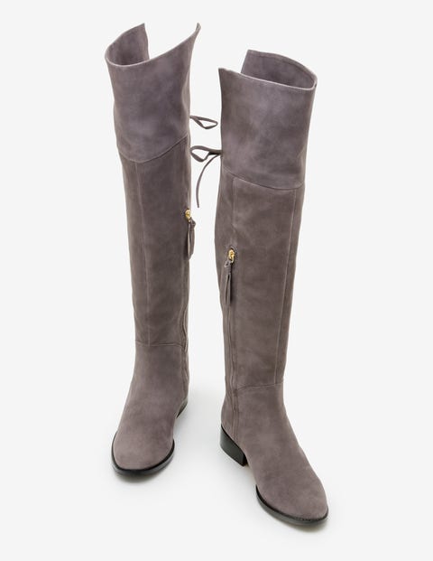 Bray Over The Knee Boots - Pewter Bray Over The Knee Boots - Pewter