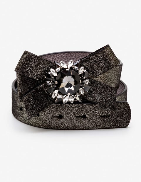 Cordelia Embellished Belt - Antique Gold Metallic Cordelia Embellished Belt - Antique Gold Metallic