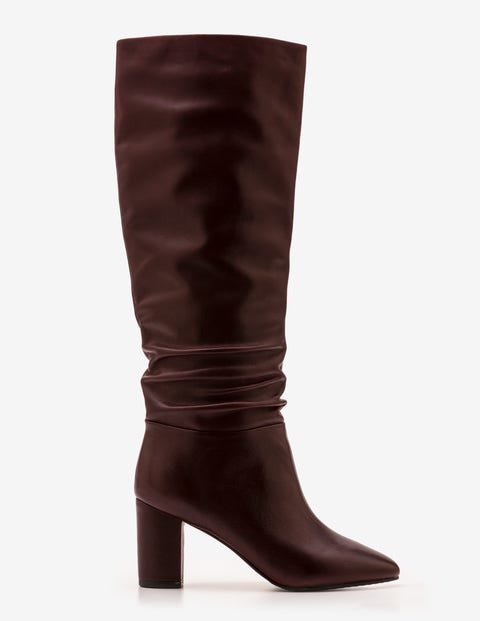 Albemarle Heeled Boots - Oxblood Albemarle Heeled Boots - Oxblood