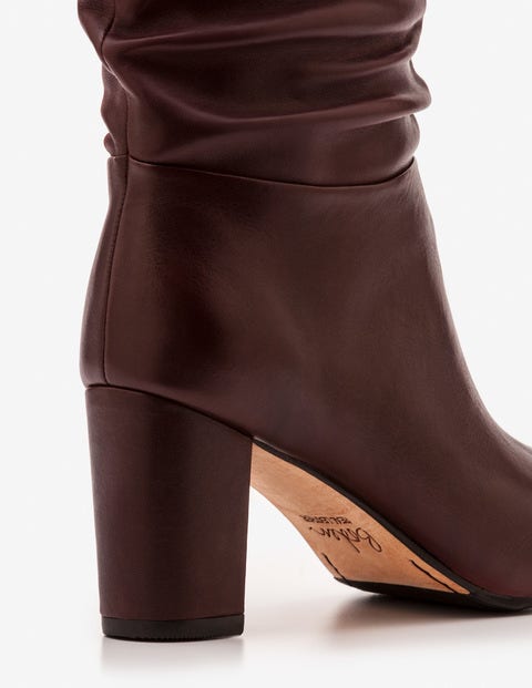 Albemarle Heeled Boots - Oxblood Albemarle Heeled Boots - Oxblood