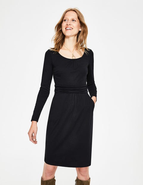 Mabel Jersey Dress - Black Mabel Jersey Dress - Black