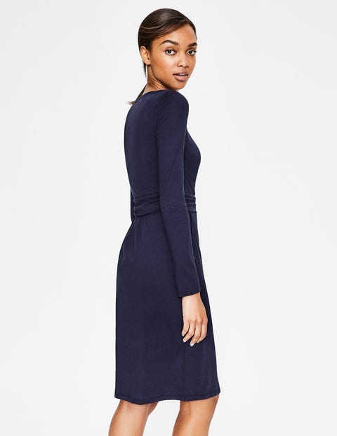 Mabel Jersey Dress - Navy Mabel Jersey Dress - Navy
