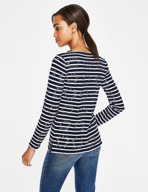 Statement-Bretonshirt - Glitzer, Shadow Bam Statement-Bretonshirt - Glitzer, Shadow Bam
