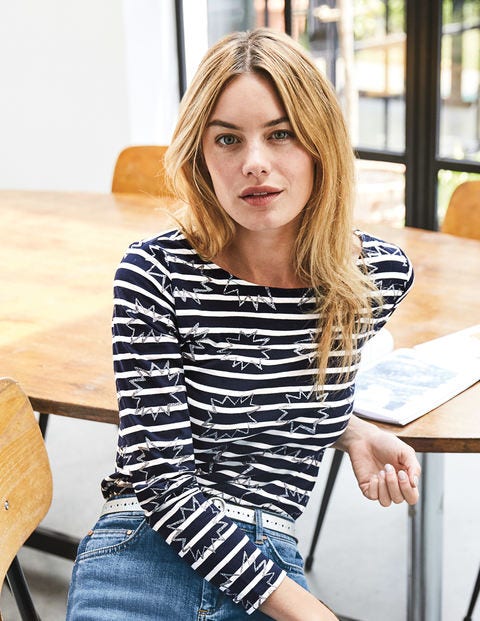 Statement-Bretonshirt - Glitzer, Shadow Bam Statement-Bretonshirt - Glitzer, Shadow Bam
