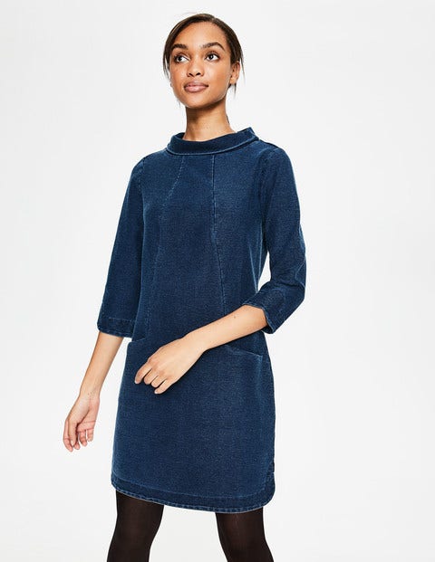 Alexandra Jersey Tunic - Dark Denim Alexandra Jersey Tunic - Dark Denim