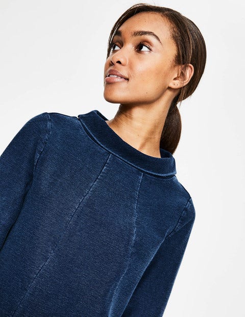 Alexandra Jersey Tunic - Dark Denim Alexandra Jersey Tunic - Dark Denim