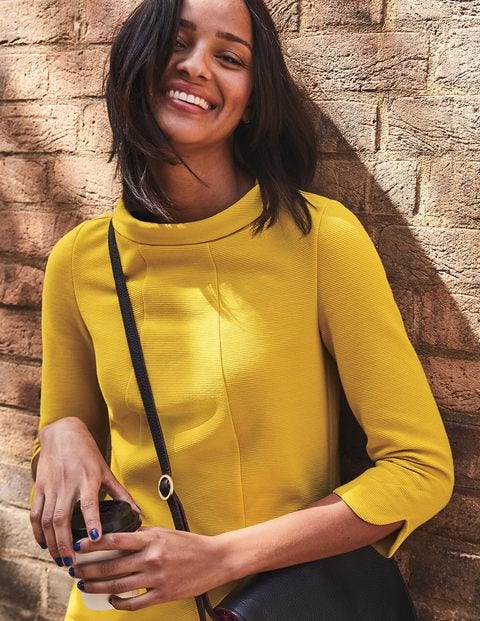 Alexandra Jersey Tunic - Hot Mustard Alexandra Jersey Tunic - Hot Mustard