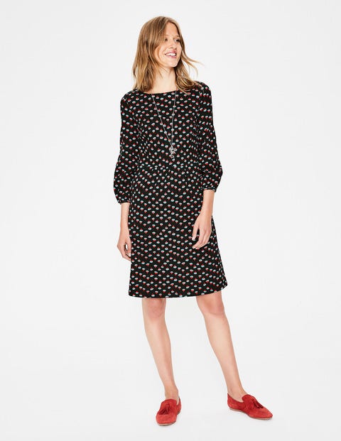 Odelia Jersey Dress - Black Dandelion Bud Odelia Jersey Dress - Black Dandelion Bud