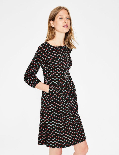 Odelia Jersey Dress - Black Dandelion Bud Odelia Jersey Dress - Black Dandelion Bud