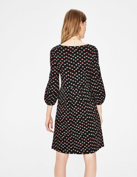 Odelia Jersey Dress - Black Dandelion Bud Odelia Jersey Dress - Black Dandelion Bud