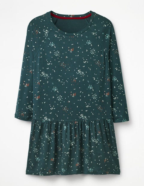Katrina Jersey Top - Seaweed Clustered Spots Katrina Jersey Top - Seaweed Clustered Spots