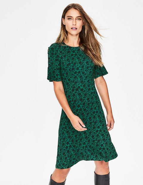 Alexis Jersey Dress - Amazon Green Enchanted Vine Alexis Jersey Dress - Amazon Green Enchanted Vine