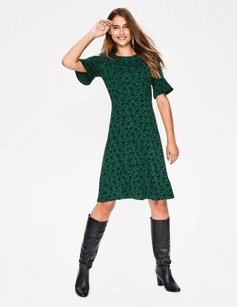 Alexis Jersey Dress - Amazon Green Enchanted Vine Alexis Jersey Dress - Amazon Green Enchanted Vine
