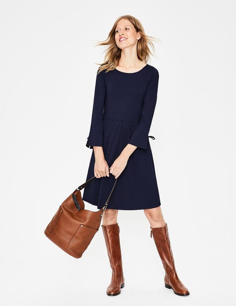 Posie Jersey Dress - Navy Posie Jersey Dress - Navy
