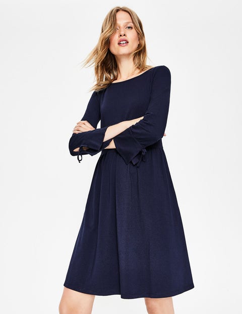 Posie Jersey Dress - Navy Posie Jersey Dress - Navy