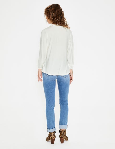Bea Jersey Top - Ivory Bea Jersey Top - Ivory