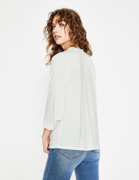 Bea Jersey Top - Ivory Bea Jersey Top - Ivory