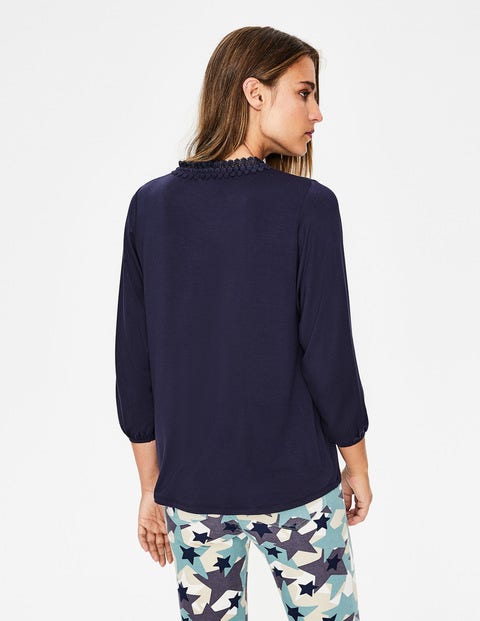 Bea Jersey Top - Navy Bea Jersey Top - Navy