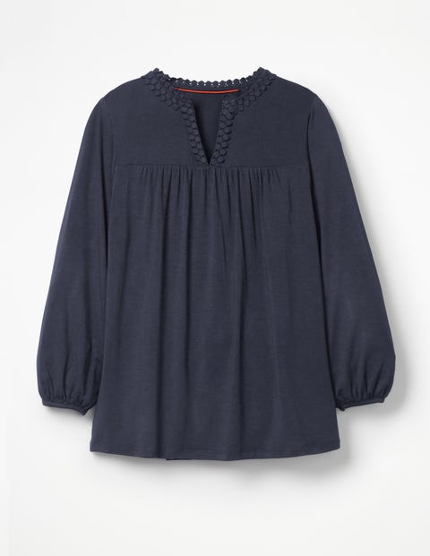 Bea Jersey Top - Navy Bea Jersey Top - Navy