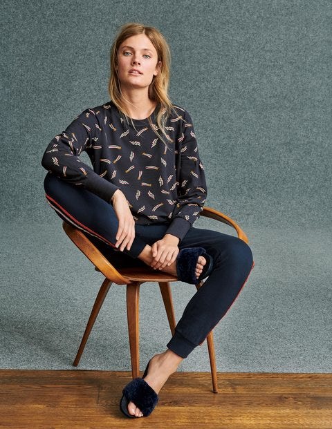 Renee Sweatshirt - Walgrau, Sternschnuppe Renee Sweatshirt - Walgrau, Sternschnuppe