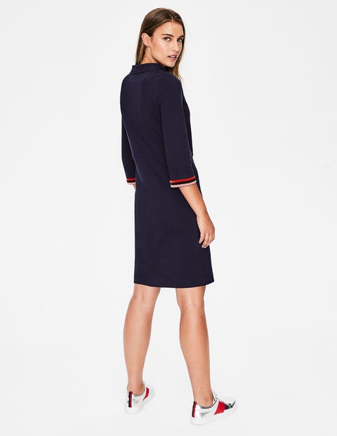Livia Sweatshirt Dress - Navy Livia Sweatshirt Dress - Navy