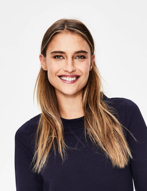 Livia Sweatshirt Dress - Navy Livia Sweatshirt Dress - Navy
