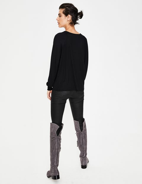 Vicky Jersey Top - Black Vicky Jersey Top - Black