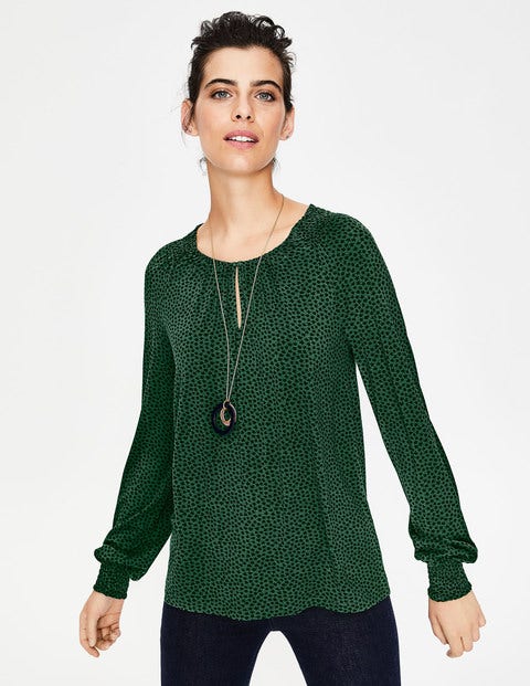 Vicky Jersey Top - Amazon Green Petal Vicky Jersey Top - Amazon Green Petal