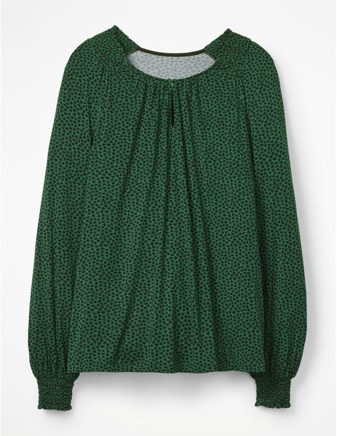 Vicky Jersey Top - Amazon Green Petal Vicky Jersey Top - Amazon Green Petal