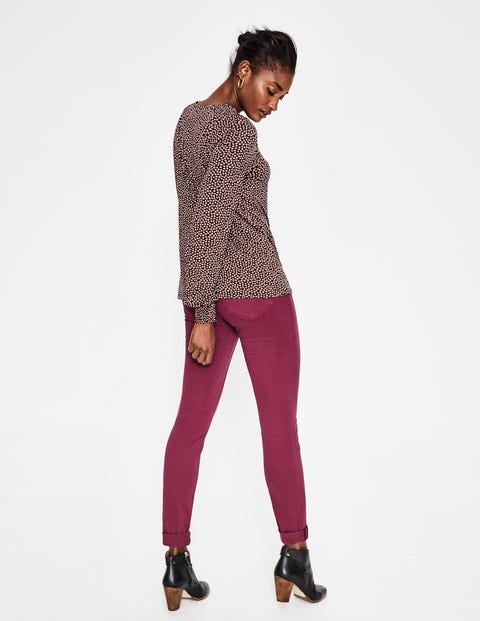 Vicky Jersey Top - Milkshake Petal Vicky Jersey Top - Milkshake Petal
