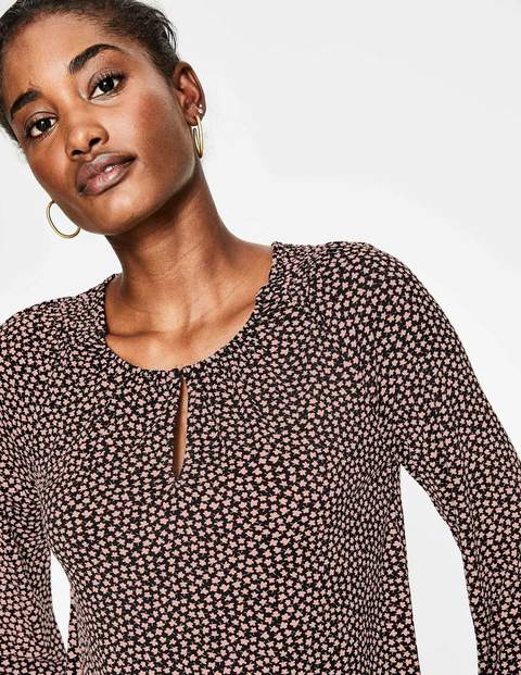 Vicky Jersey Top - Milkshake Petal Vicky Jersey Top - Milkshake Petal
