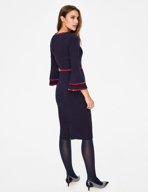 Cora Jersey Dress - Navy Cora Jersey Dress - Navy