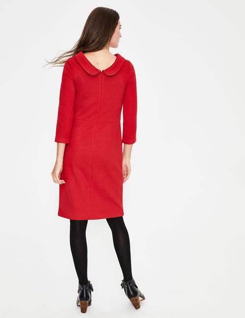 Estella Jacquard Dress - Poinsettia Estella Jacquard Dress - Poinsettia