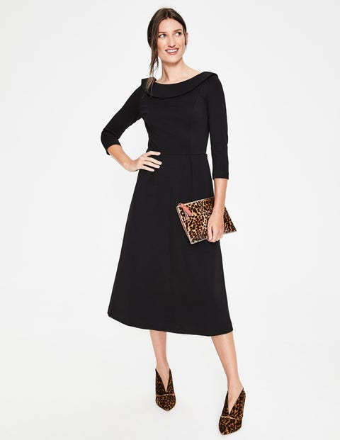 claudia ponte midi dress