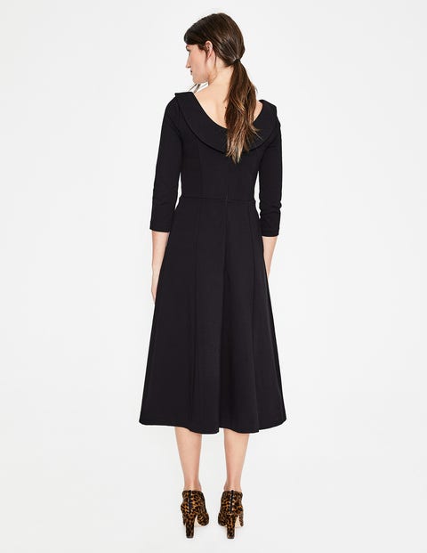 Maddie Ponte Midi Dress - Black Maddie Ponte Midi Dress - Black