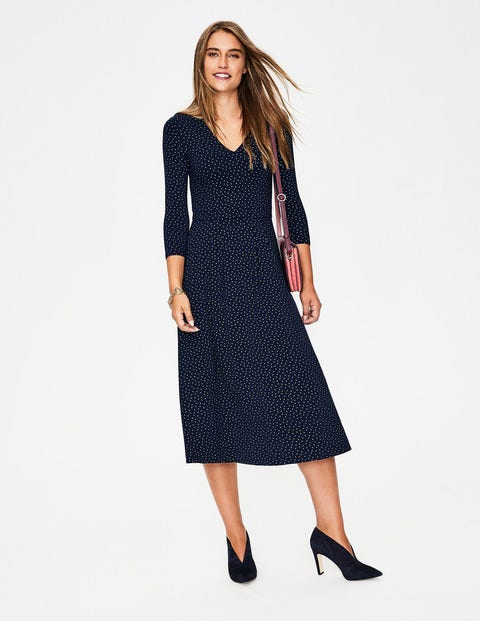 boden rosa jersey midi dress
