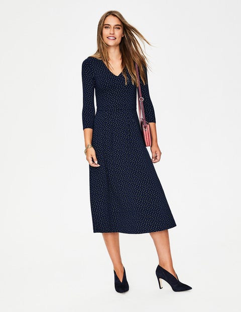 coraline jersey midi dress