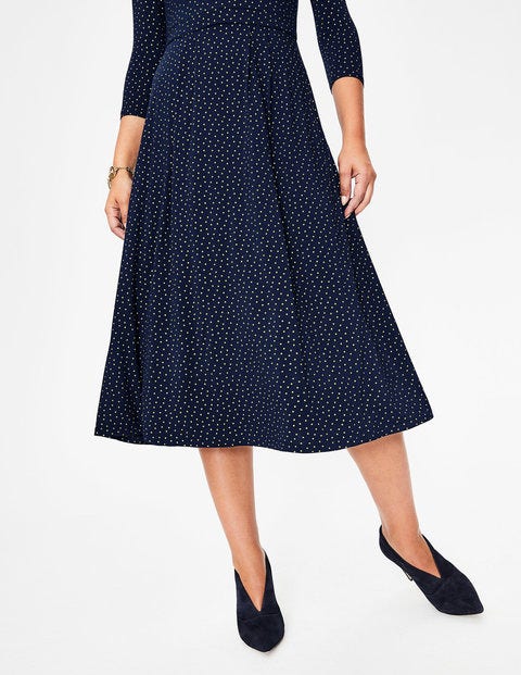 coraline jersey midi dress