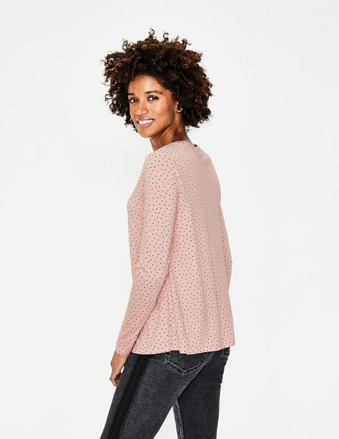 Sabrina Swing Top - Milkshake Glitter Spot Sabrina Swing Top - Milkshake Glitter Spot