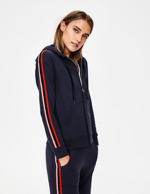 Side Stripe Sweatshirt - Navy Side Stripe Sweatshirt - Navy