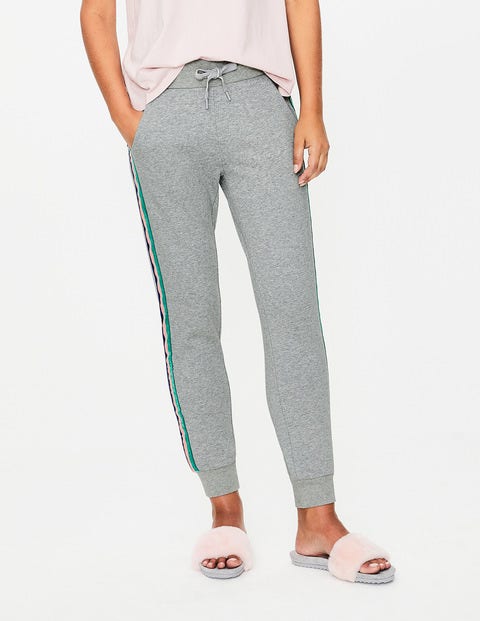 Side Stripe Joggers - Grey Marl Multi Side Stripe Joggers - Grey Marl Multi