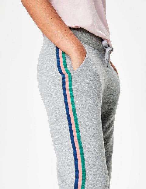 Side Stripe Joggers - Grey Marl Multi Side Stripe Joggers - Grey Marl Multi