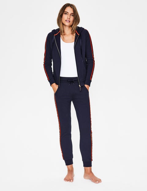 Side Stripe Joggers - Navy Multi Side Stripe Joggers - Navy Multi