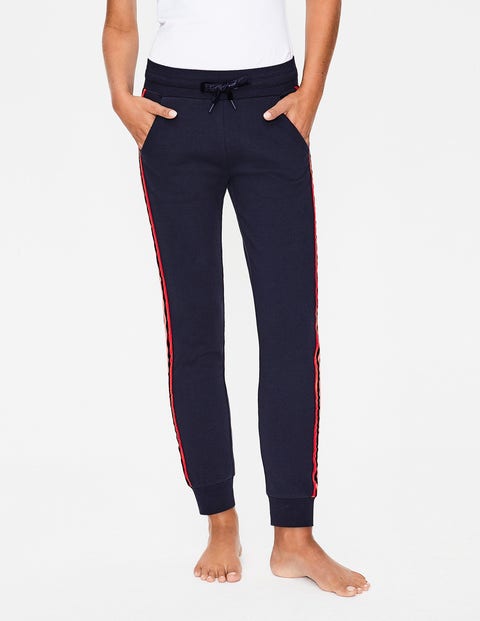 Side Stripe Joggers - Navy Multi Side Stripe Joggers - Navy Multi