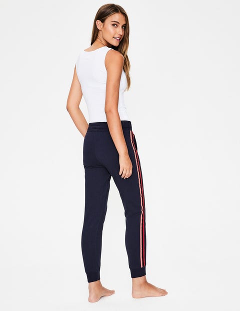Side Stripe Joggers - Navy Multi Side Stripe Joggers - Navy Multi