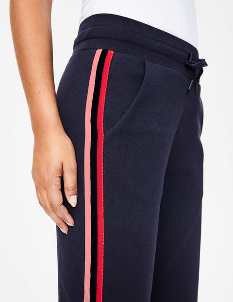 Side Stripe Joggers - Navy Multi Side Stripe Joggers - Navy Multi