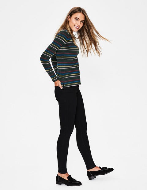 Long Sleeve Sparkle Breton - Green/Multi Sparkle Long Sleeve Sparkle Breton - Green/Multi Sparkle