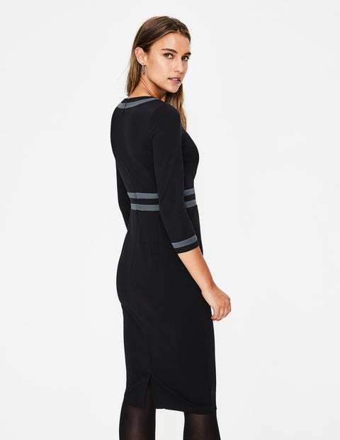 Nellie Ponte-Kleid - Schwarz Nellie Ponte-Kleid - Schwarz
