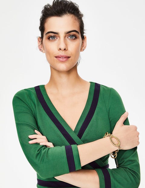 Nellie Ponte Dress - Amazon Green Nellie Ponte Dress - Amazon Green